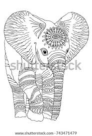 Welcome to the elephant coloring section, you can find a wide variety of fun elephant coloring. Anti Stress Coloring Pages Elephant Ears
