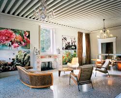 Her father, luc hoffmann, an ornithologist, moved the family there when he set. Best Living Rooms In Vogue