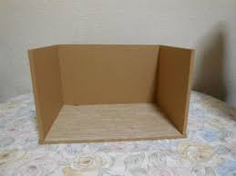 ダンボールを使ったドールハウスの作り方 １階部分 how to make a dollhouse using corrugated cardboard the 1st floor part ドールハウス 作り方 ドールハウス ミニチュア ドールハウス