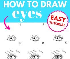 This video shares an easy way of drawing an eye for kids. How To Draw Eyes Skip To My Lou