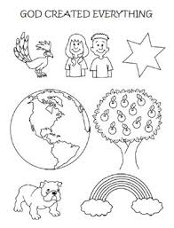 Praying to god color page pray color page, religious, religion coloring pages, color. Bible Coloring Page For Sunday School God Created Everything