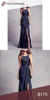 Charmeuse Chiffon Bridesmaids Dress With Ruffle Dresses Chiffon Bridesmaid Dress Bridesmaid Dresses