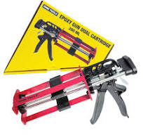 LAUCO Pistola epóxi de cartucho duplo de 200 ml, pistola epóxi de cartucho  duplo, pistola epóxi de cartucho duplo manual para aplicador de adesivo de  ...