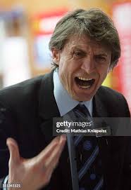 Demetrius Nelson of Kapfenberg moves against Bernd Volcic of Oberwart...  News Photo