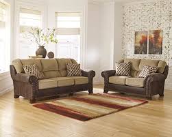 At Rent A Center Soft Chenille Fabric And Rich Faux Leather Create A Classic Two Toned Design Living Room Sets Furniture Living Room Upholstery Chic Upholstery