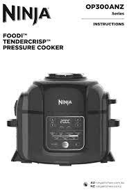 The ninja foodi can act as a pressure cooker and air fryer all in one. Ninja Foodi Tendercrisp Op300anz Series Instructions Manual Pdf Download Manualslib