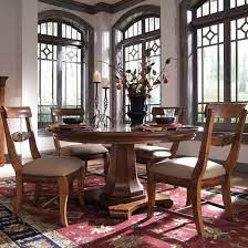 Tuscano 58 Round Dining Table By Kincaid Furniture Kincaid Furniture Side Chairs Dining Pedestal Dining Room Table