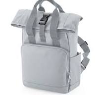 Recycled Mini Twin Handle Roll-Top Backpack