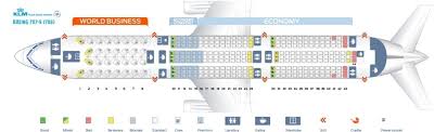 seat map boeing 787 9 dreamliner klm best seats in the plane