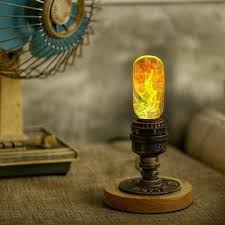Each Piece Of Clr Lamp Bulb Is 100 Handmade And Made From Green Recyclable Materials Each Light Bulb Is Crafted From The Best Quali Retro Lighting Lamp Bulb