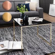 Couchtisch small muuto connox ch, couchtisch klein schwarz. Finebuy Couchtisch Ravi 60 X 50 X 60 Cm Metall Holz Sofatisch Schwarz Design Wohnzimmertisch