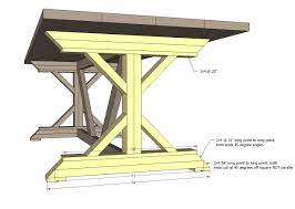 Fancy X Farmhouse Table Farmhouse Table Plans Diy Farmhouse Table Diy Dining Table