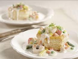 Vol Au Vent Aux Fruits De Mer Recipe Vol Au Vent Food Seafood