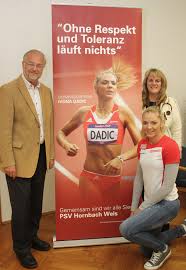 Born 29 december 1993) is an austrian track and field athlete of bosnian croat descent.1 she competed at the 2012 summer olympics in the women's heptathlon. Ivona Dadic Ist Neue Integrations Botschafterin Der Stadt Wels Wels Wels Land