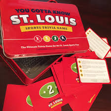Country living editors select each product featured. St Louis Sports Trivia Game St Louis Dad