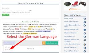 How do i check my grammar on google? German Grammar Checker Best German Spell Corrector Seomagnifier