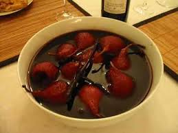 Recette Des Poires Au Vin Poires Au Vin Rouge Poires Au Vin Recettes De Cuisine