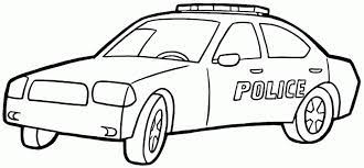Police Car Coloring Pages To Print Coloring Home