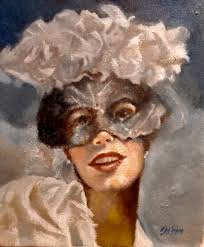 Carnival Venise, Volto triste, acrylic