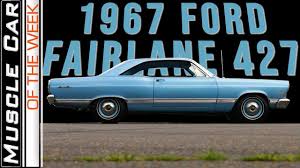 I spent over $35,000 on the car, stripped ot down and restarted, put an american boss motor in it with a 6 speed manual racing gearbox with a toploader, customised the. 1967 Ford Fairlane 427 Muscle Car Of The Week Video Episode 306 V8tv Youtube
