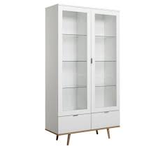 Vitrine Mit 2 Schubladen Online Kaufen Vitrine Weiss Vitrine Schliessfacher