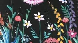 Ruskin Sip and Paint- Nighttime in the Garden