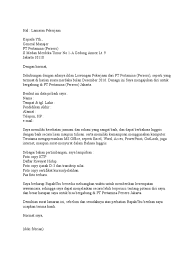 Kalimat yang sopan dalam membuat surat lamaran kerja menjadi salah satu hal yang harus diketahui oleh pelamar jika akan melamar ke pt pln (persero). Contoh Surat Lamaran Kerja Bumn Di Pt