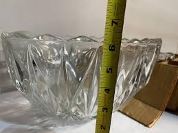 Vintage Williamsport Pattern by Hazel Ware Square Punch Bowl