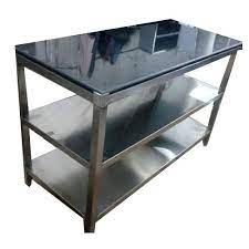 Its ample size is perfect for large gatherings in the kitchen. Stainless Steel Body Polished Marble Top Ss Work Table For Hotel Id 19841304173