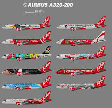 Airasia Airbus A320 200 Specials Juergen S Paint Hangar Airbus Air Asia Aircraft Modeling