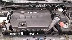 See how to correctly check the transmission fluid level in a 2010 toyota corolla s 1.8l 4 cyl. Add Windshield Washer Fluid Toyota Corolla 2009 2013 2010 Toyota Corolla S 1 8l 4 Cyl