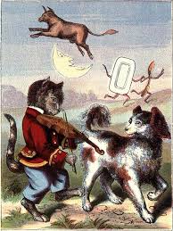 Was quite the lady that tilly o'grady she plays the fiddle and tells you a riddle but stops in the middle, just to piddle she was fit as a fiddle, made waffles on the griddle the cat ate the waffles and her paws would twiddle after she read. Hey Diddle Diddle