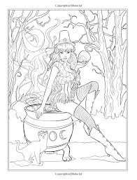 Gothic Dark Fantasy Coloring Book Fantasy Art Coloring By Selina Volume 6 Selina Fenech 978099 Witch Coloring Pages Fairy Coloring Pages Coloring Books