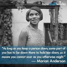 Inspiring and distinctive quotes by marian anderson. 11 Marian Anderson Quotes Ideas Marian Anderson Anderson Quotes