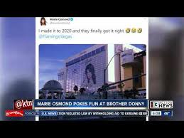 Marie Osmond teases brother Donny