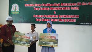 Kalaupun ada, harta yang diperoleh hampir selalu habis dibagi‑bagikan kepada kaum muslimin serta dibelanjakan untuk pemeliharaan urusan mereka. Bantuan Baitul Mal Untuk Pelajar Weeepsa