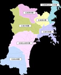青森(3674) 岩手(4961) 宮城(10543) 秋田(2178) 山形(4392). å®®åŸŽçœŒåœ°åŸŸåŒºåˆ†å›³ å®®åŸŽçœŒå…¬å¼ã‚¦ã‚§ãƒ–ã‚µã‚¤ãƒˆ
