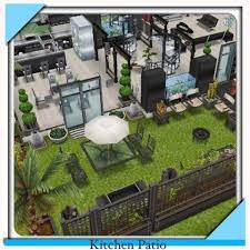 Sims Freeplay I Like The Walled In Garden Sims Freeplay Houses Sims House House Layouts