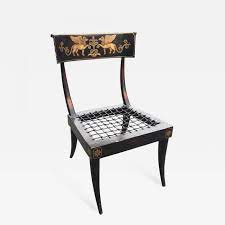 Proportion and stylistic comfort of classical antiquity, for the klismos chair is a distinctive chair with an easily recognizable design that dates back to ancient. Steel Neoclassical Klismos Chair