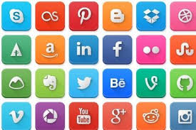 Png, svg, gif, ae formats. Modern Social Media Rounded Iconset 28 Icons Lunartemplates Social Media Icons Free Social Network Icons Social Icons