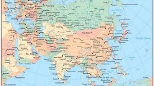 It is also the most populous, with china and india leading the way. Asia Map With Capitals Asia Maps Map Pictures