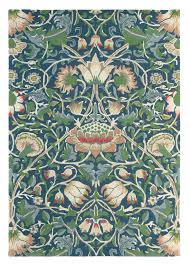 laagpolig vloerkleed morris co lodden indigo mineral 27808 william morris rugs contemporary rugs