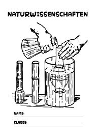 Bnt, klasse 5, schwimmfähigkeit, stoffeigenschaften. Naturwissenschaften Deckblatt Pdf Zum Ausdrucken Kribbelbunt