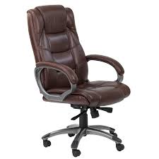 In this day and age. Alphason Northland Brown Leather Executive Office Chair
