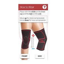 Uflex Athletics Knee Compression Sleeve Support For Running Jogging Sports Brace For Joint Pain Relief Arthritis And Injury Recovery Single