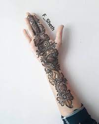 Latest Arabic Mehndi Design For Front Hand K4 Fashion Mehndi is temporary tattoo which has a lot of cultural significance in south asia. latest arabic mehndi design for front