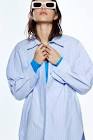 OVERSIZED STRIPED SHIRT Zara