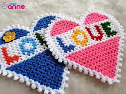 Love Yazili Kalp Lif Yapilisi Tig Isleri Orgu Orgu Projeleri