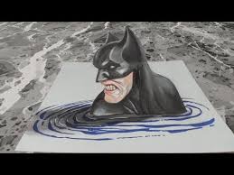 I am very excited for the upcoming movie the dark knight, directed by christopher nolan. Batman In The Water Drawing 3d Illusion On Paper Vamosart Draw It