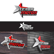 Poin pembahasan 36 baru desain spanduk bengkel desain spanduk adalah. Sribu Logo Design Logo Desain Untuk Serba Motor Labuan Ba